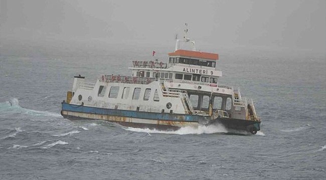 GESTAŞ ve Marmara RoRo’dan olumsuz hava şartları nedeniyle sefer iptalleri
