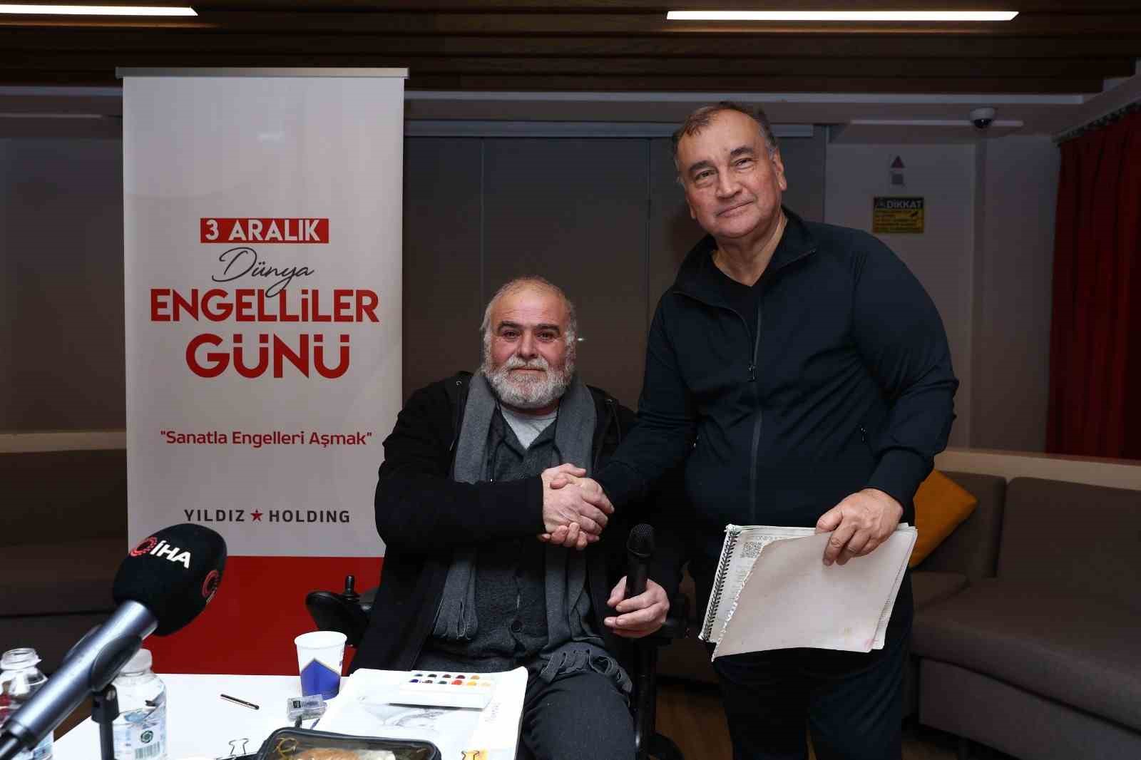 Yıldız Holding’den “Sanatla Engelleri Aşmak” etkinliği
