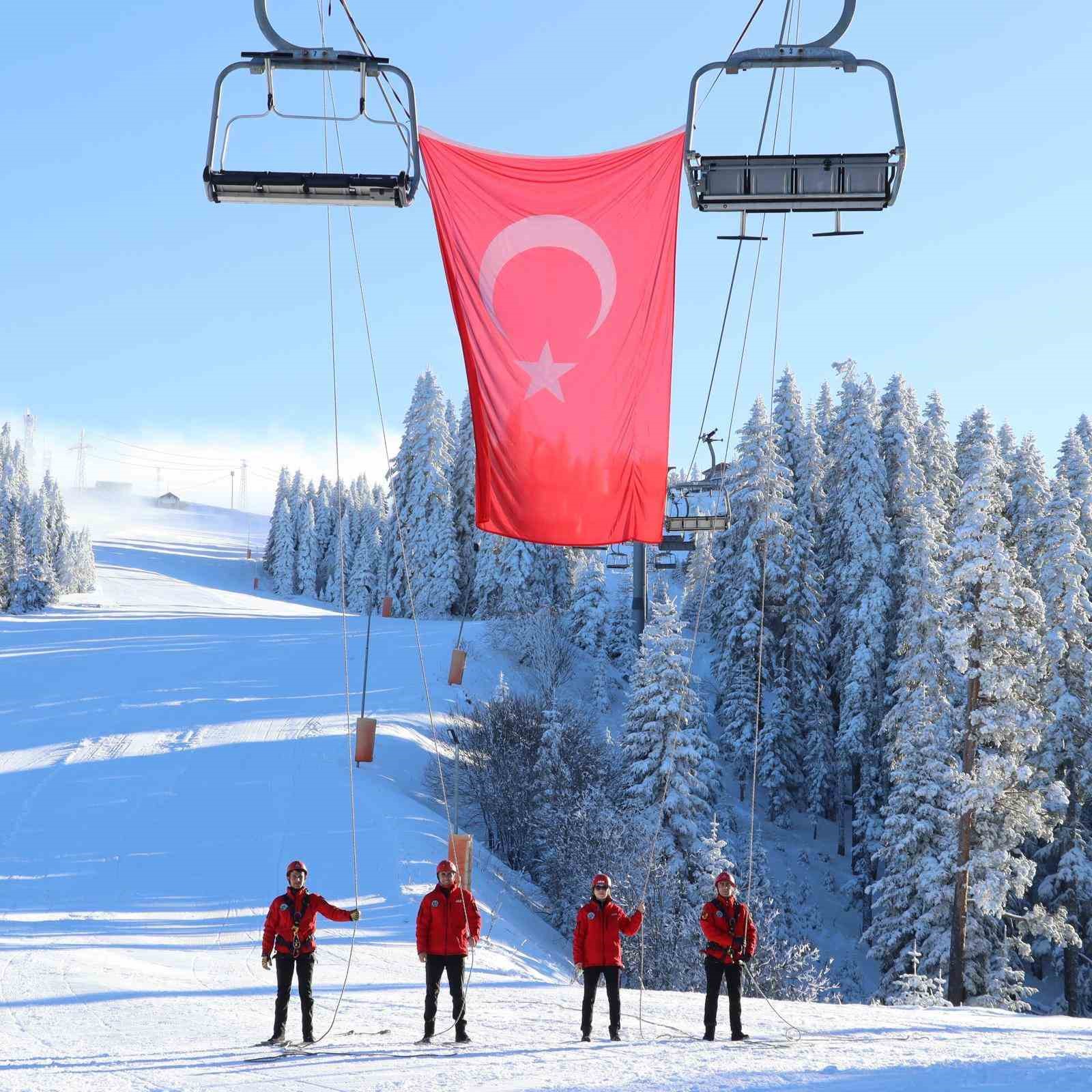 JAK timleri Ilgaz Kayak Merkezi’ndeki hazırlıklarını tamamladı
