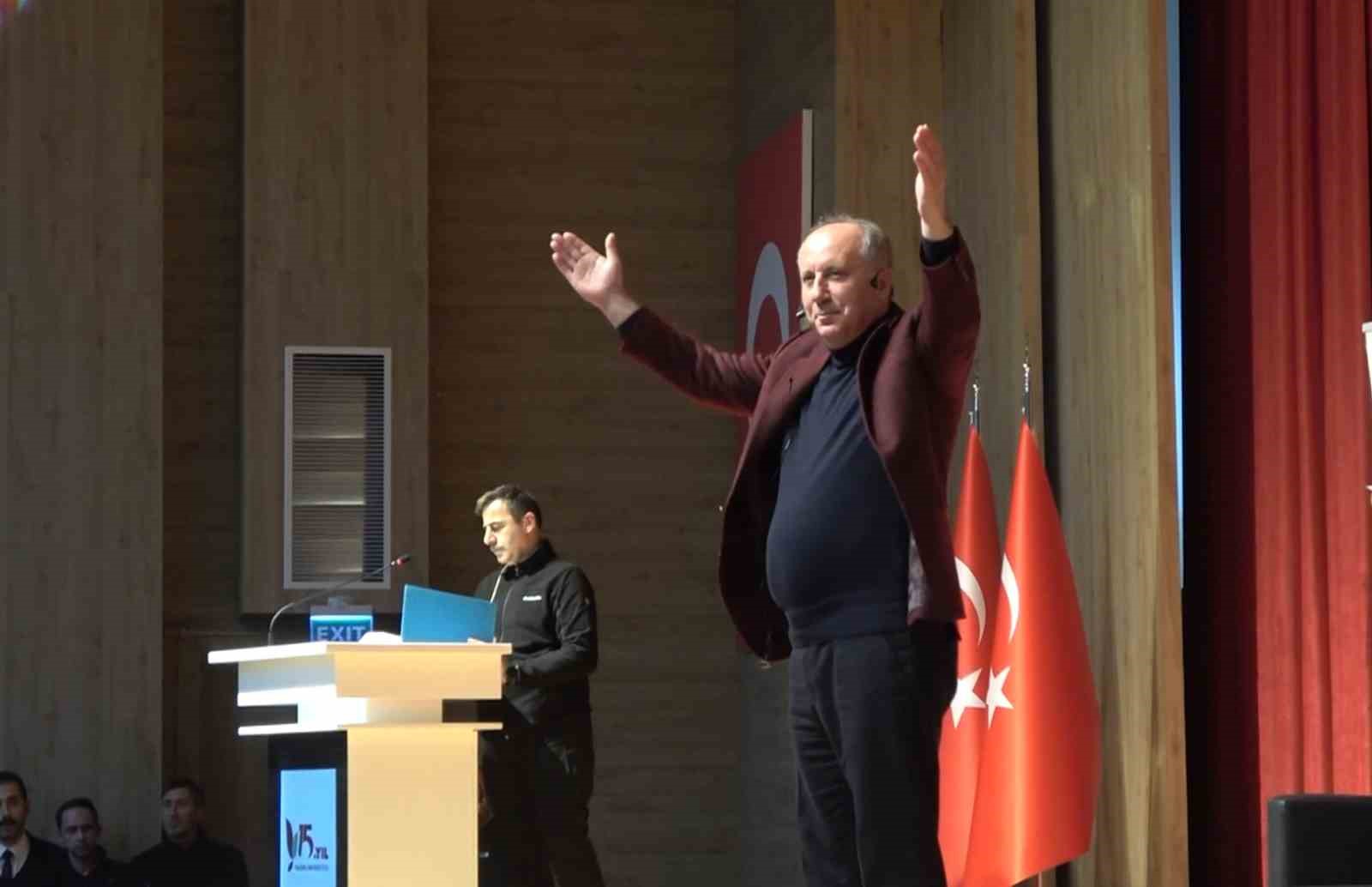 Muharrem İnce: 