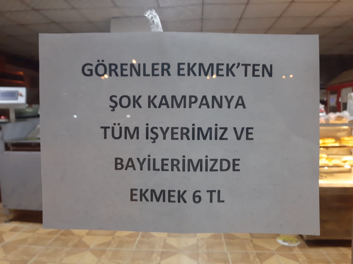 Fiyatı 6 liraya düştü, fırında ekmek kalmadı
