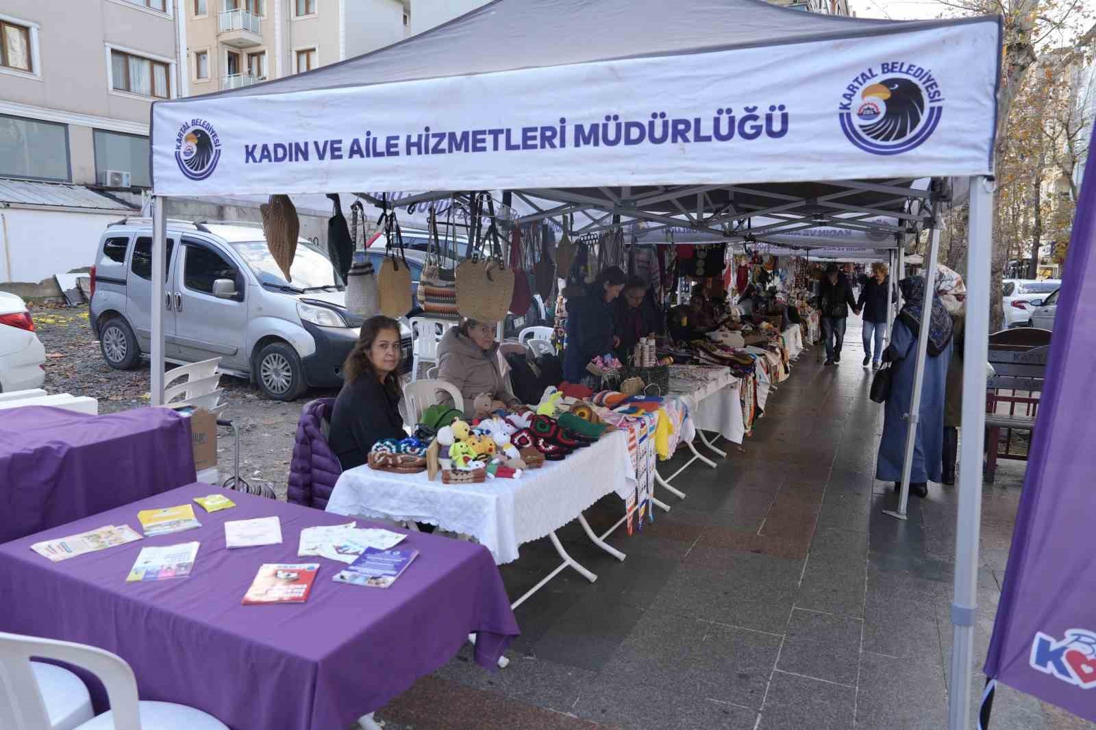 Kartal’da yeni yılın ışıltısı kadın emeğiyle parlıyor
