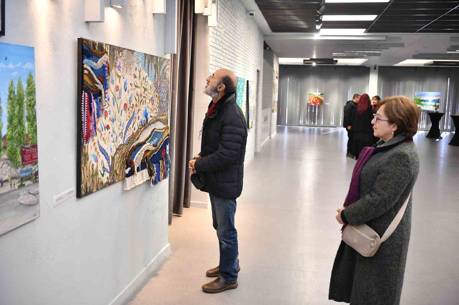 Büyük Şehir Sanat Galerisi’nden ‘İki Sanat Arasındaki Bağ’ resim sergisi
