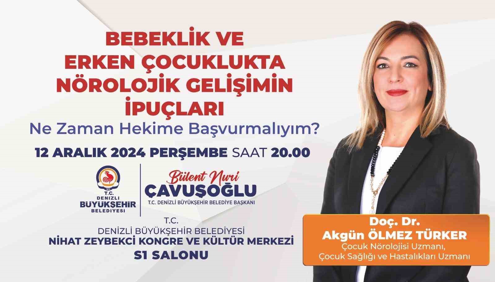 Denizli Büyükşehirden anne babalara özel seminer
