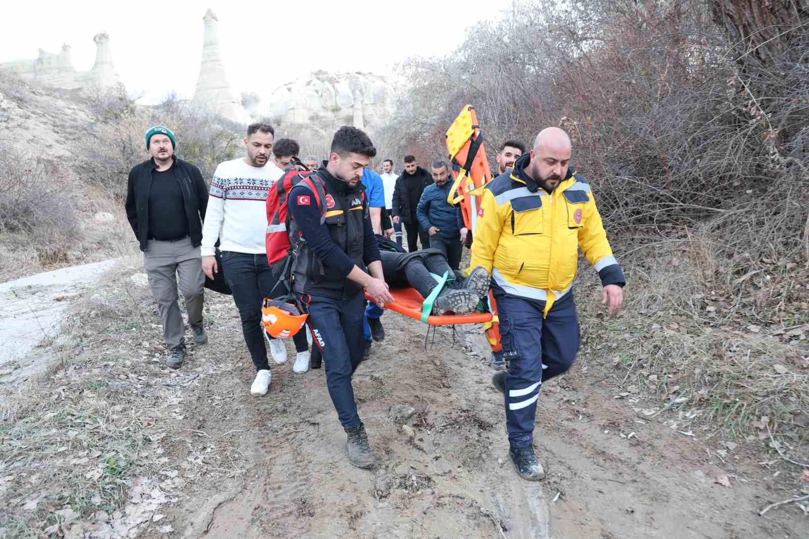 Aşk Vadisi’ndeki yürüyüş kabusa döndü
