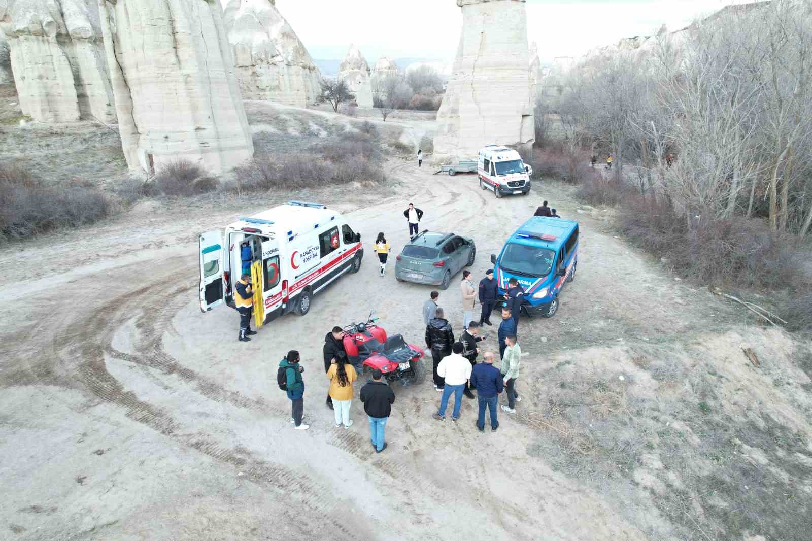 Aşk Vadisi’ndeki yürüyüş kabusa döndü
