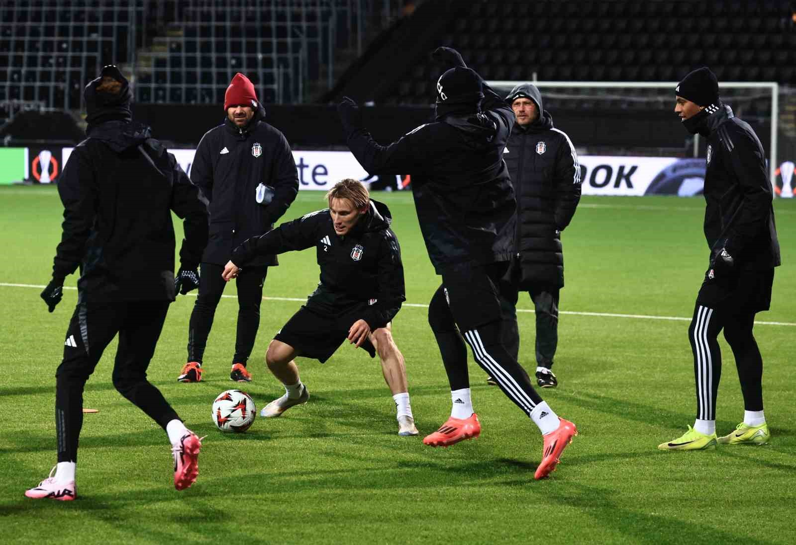 Beşiktaş, Bodo/Glimt maçı hazırlıklarını tamamladı
