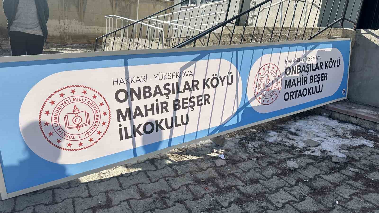 Yüksekova’da 8 yıldan sonra gelen isim sevinci
