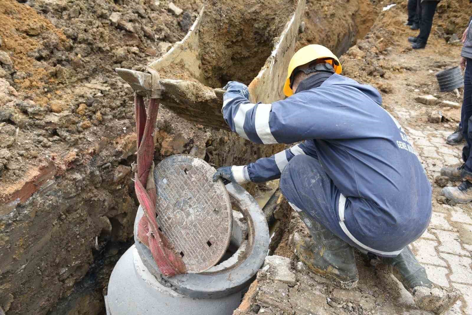 Balıkesir’de altyapı sorunları bir bir çözülüyor
