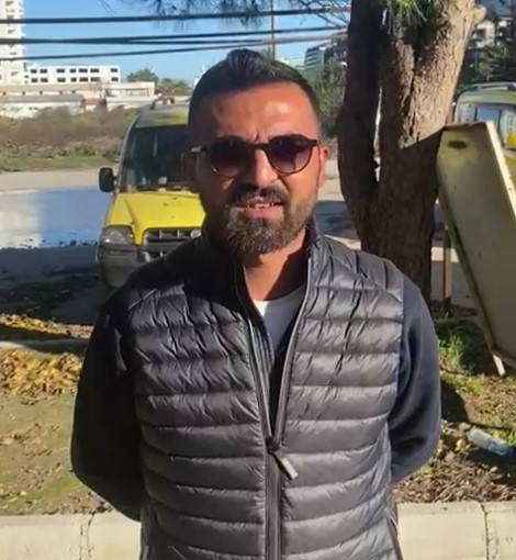 Antalya’da oltaya takılan vatoz, denize bırakıldı
