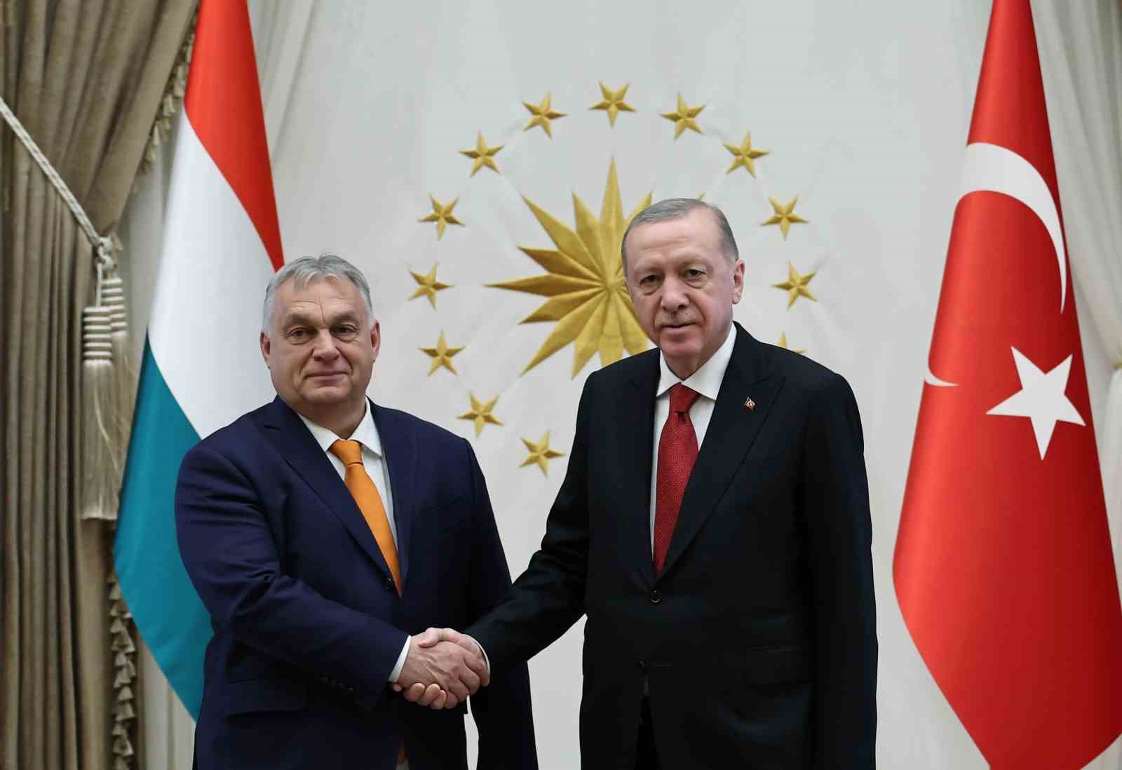 Cumhurbaşkanı Erdoğan, Macaristan Başbakanı Orban’ı kabul etti
