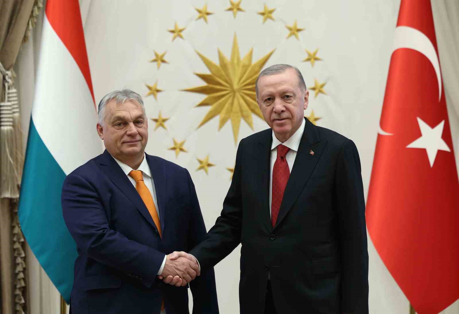 Cumhurbaşkanı Erdoğan, Macaristan Başbakanı Orban’ı kabul etti
