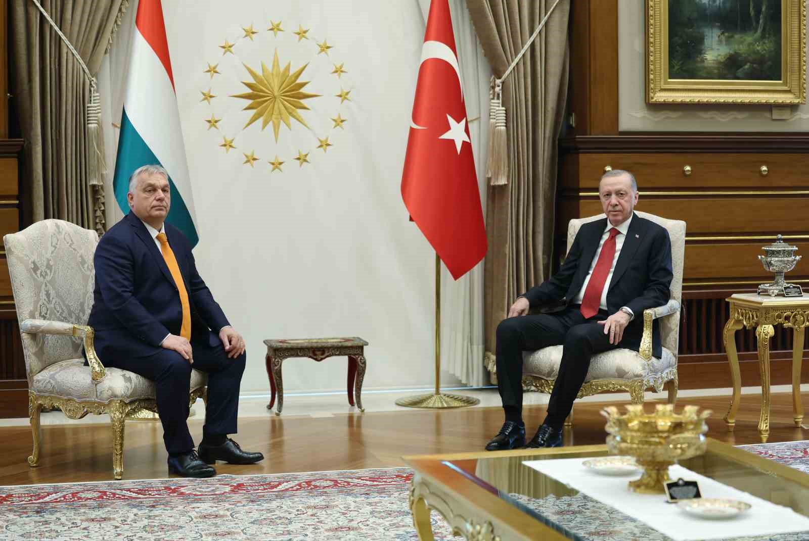 Cumhurbaşkanı Erdoğan, Macaristan Başbakanı Orban’ı kabul etti
