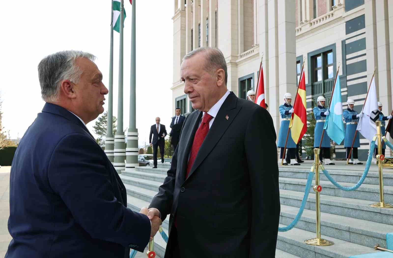 Cumhurbaşkanı Erdoğan, Macaristan Başbakanı Orban’ı kabul etti
