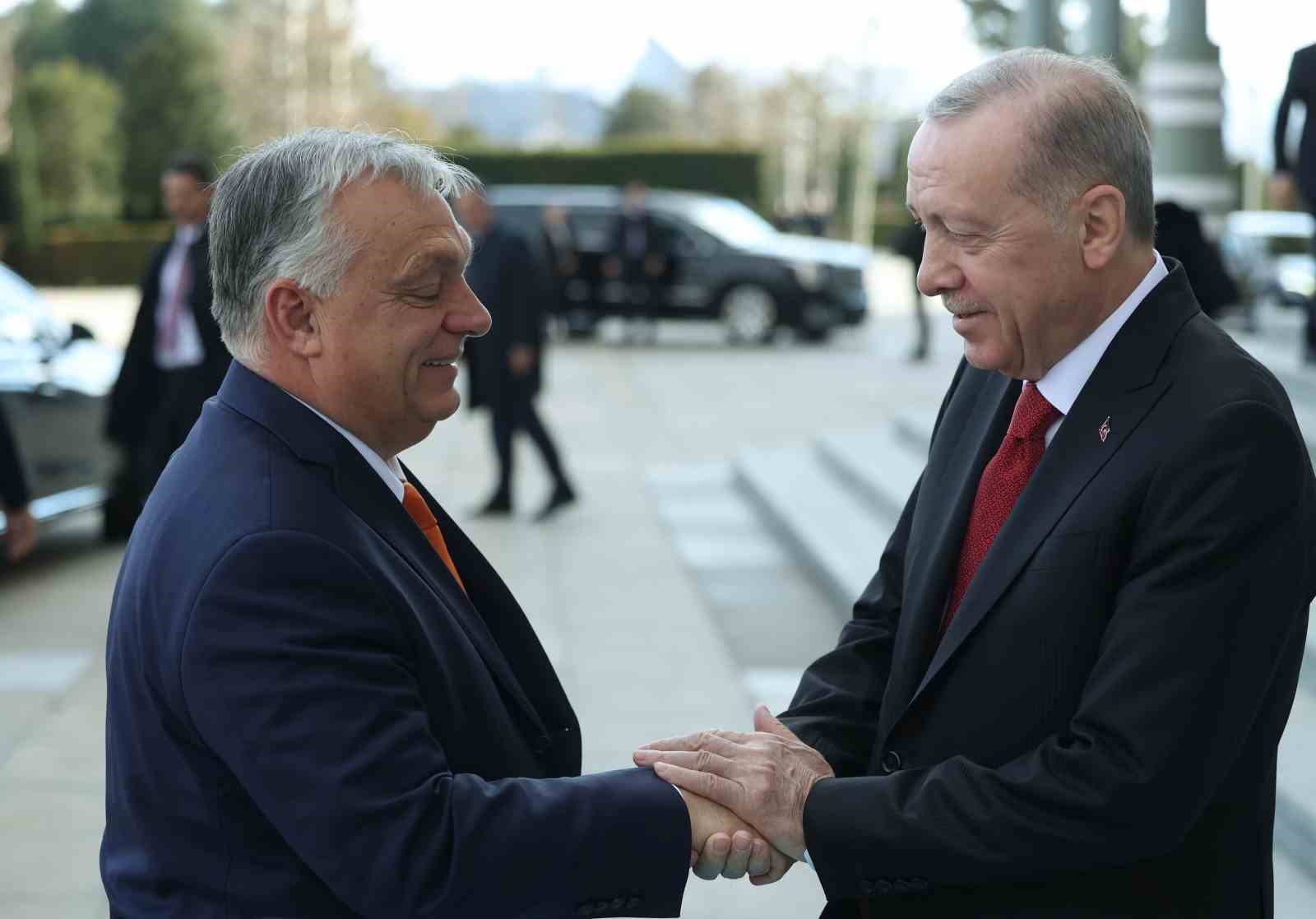 Cumhurbaşkanı Erdoğan, Macaristan Başbakanı Orban’ı kabul etti
