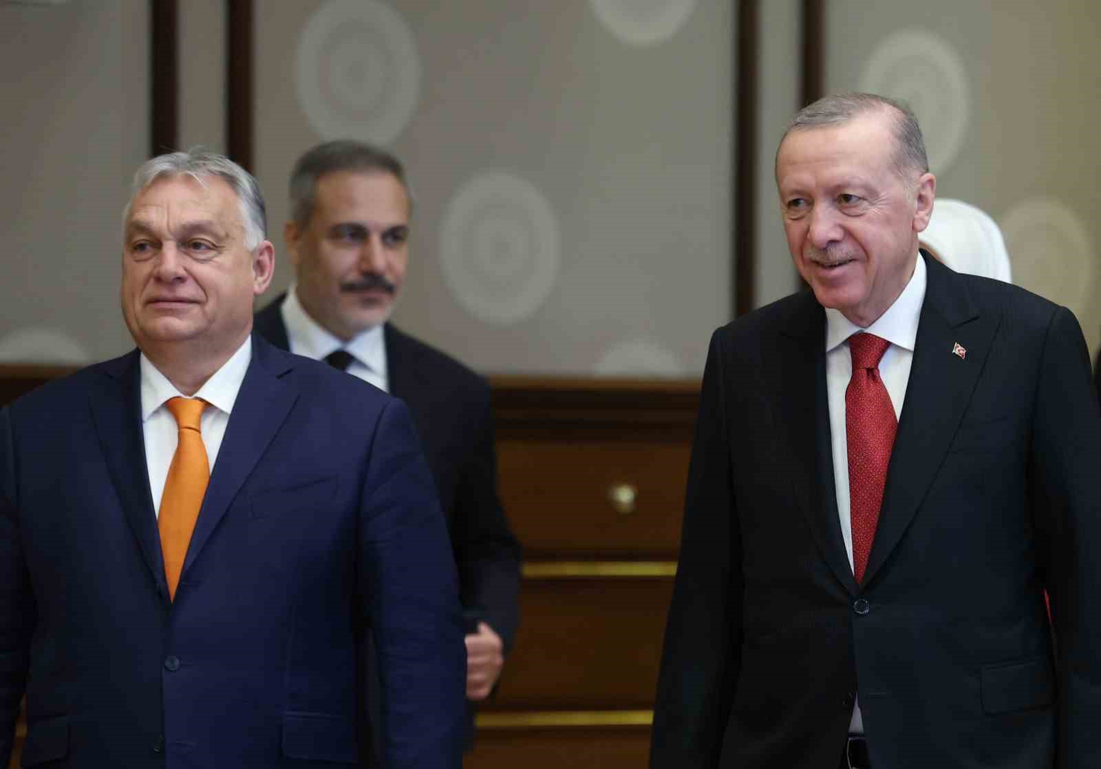 Cumhurbaşkanı Erdoğan, Macaristan Başbakanı Orban’ı kabul etti
