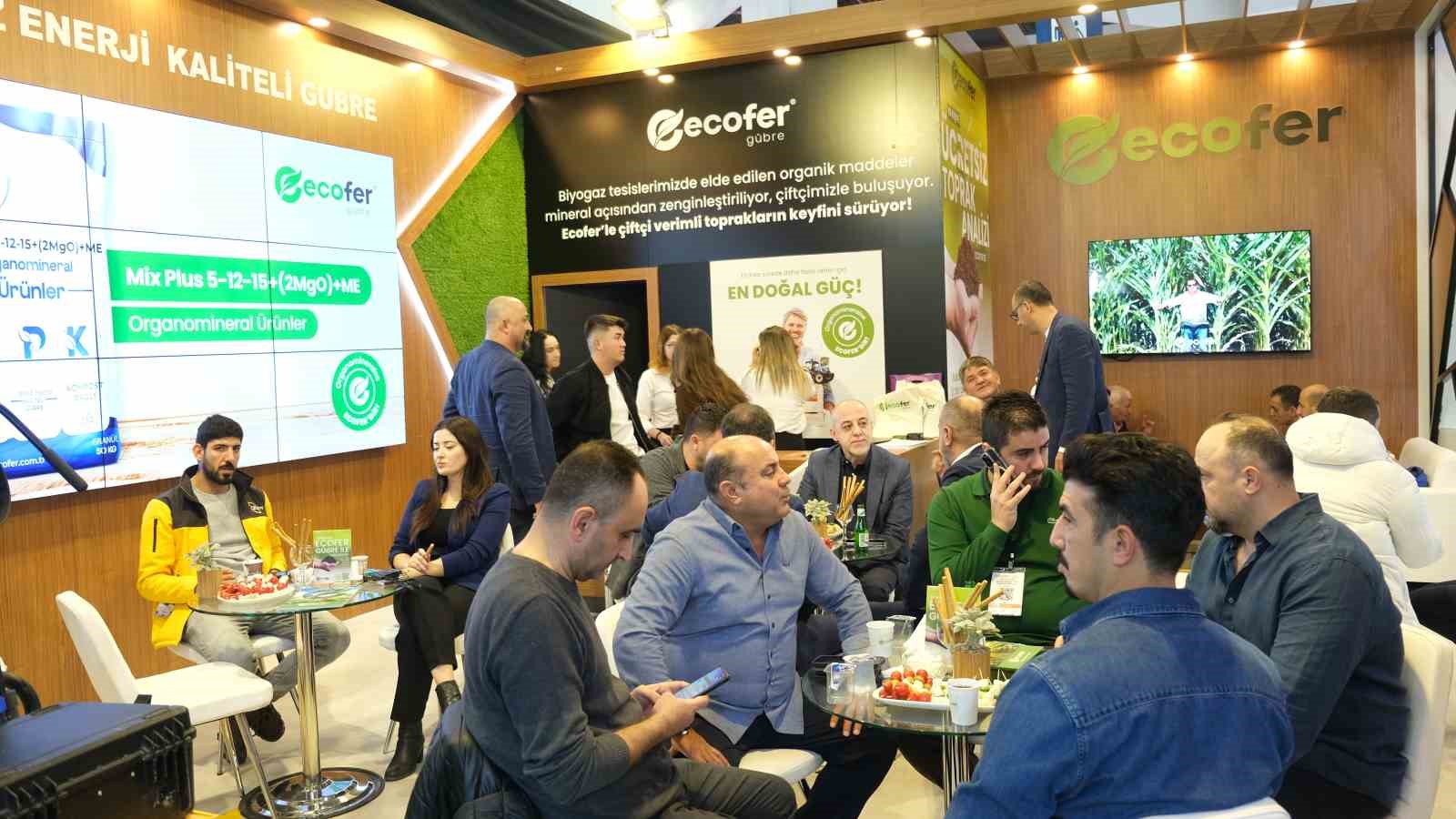 Dünya çiftçisiyle buluşan Ecofer Gübre, Growtech Tarım Fuarının gözdesi oldu
