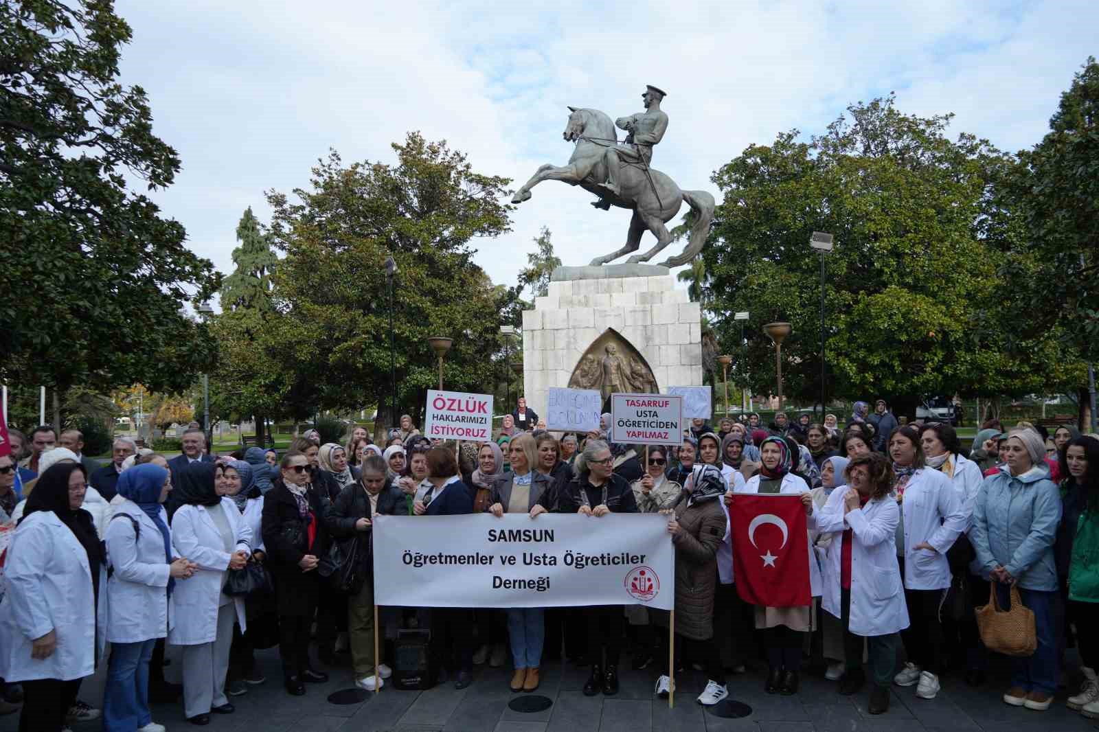 Usta öğreticilerin talepleri
