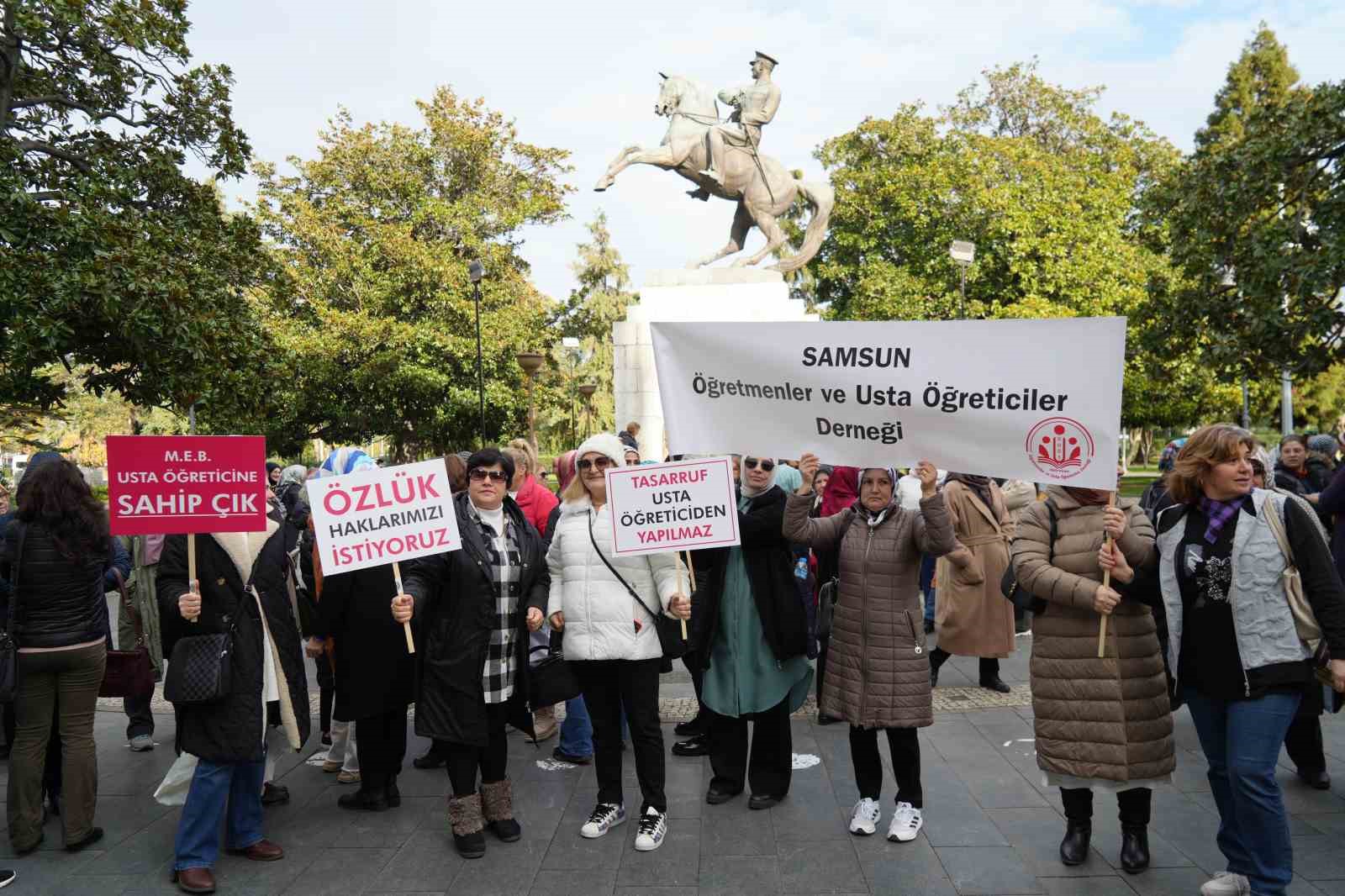 Usta öğreticilerin talepleri
