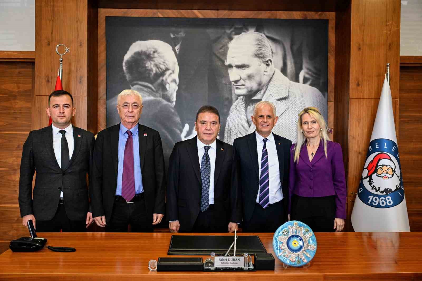 Başkan Böcek Demre’de açılış yaptı, incelemelerde bulundu
