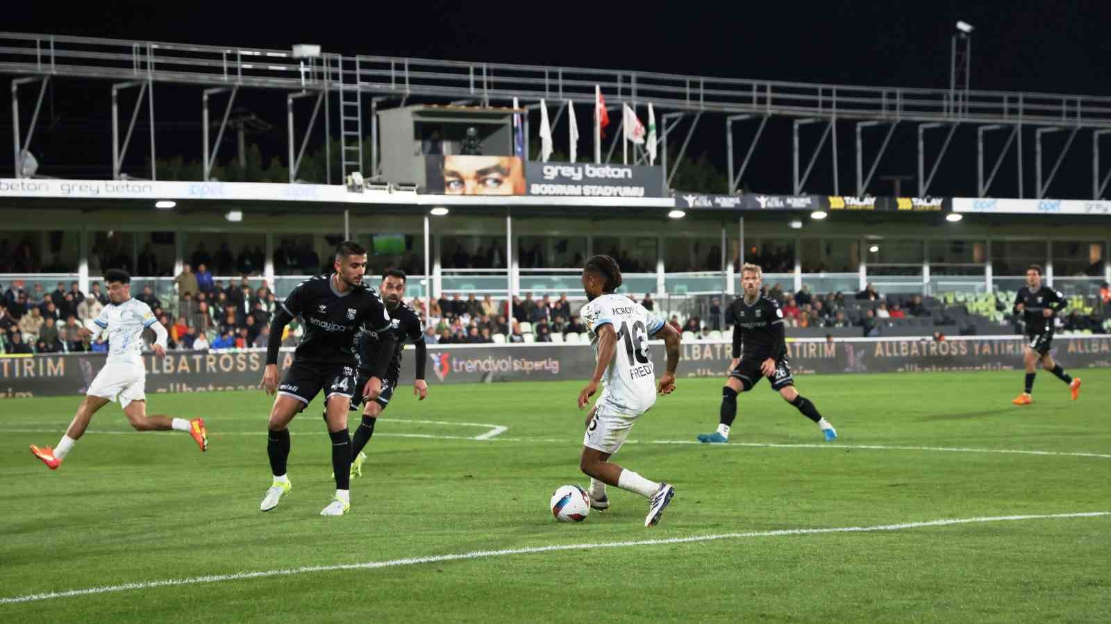 Trendyol Süper Lig: Bodrum FK: 2 - Sivasspor: 0 (Maç sonucu)
