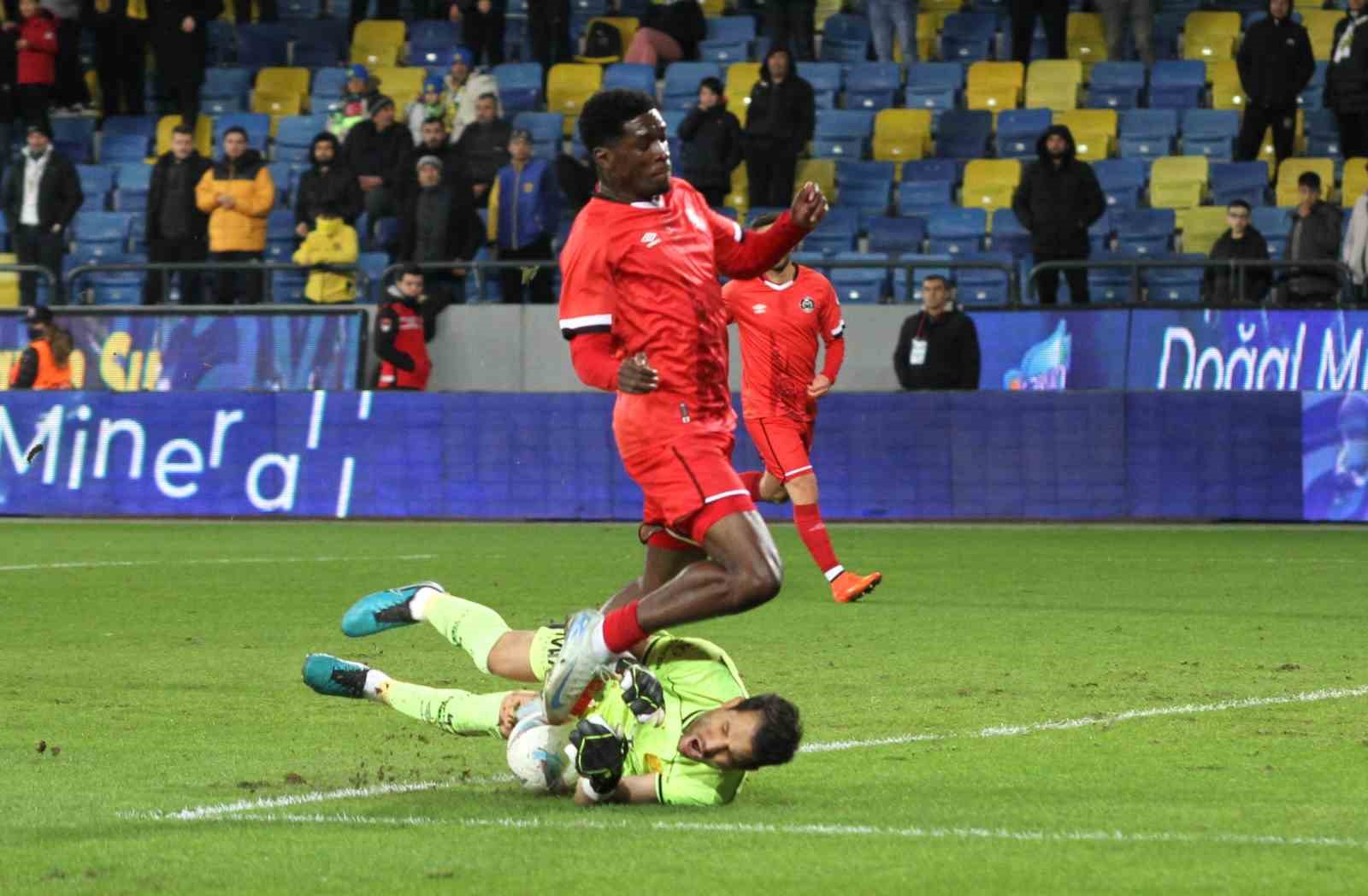 Trendyol 1. Lig: MKE Ankaragücü: 0 - Manisa FK: 1
