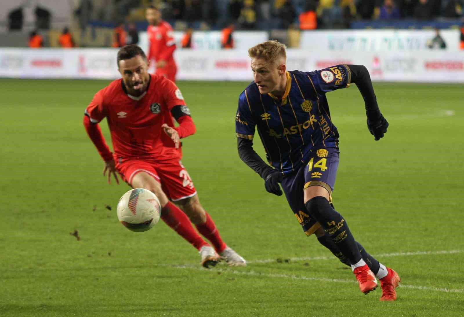 Trendyol 1. Lig: MKE Ankaragücü: 0 - Manisa FK: 1
