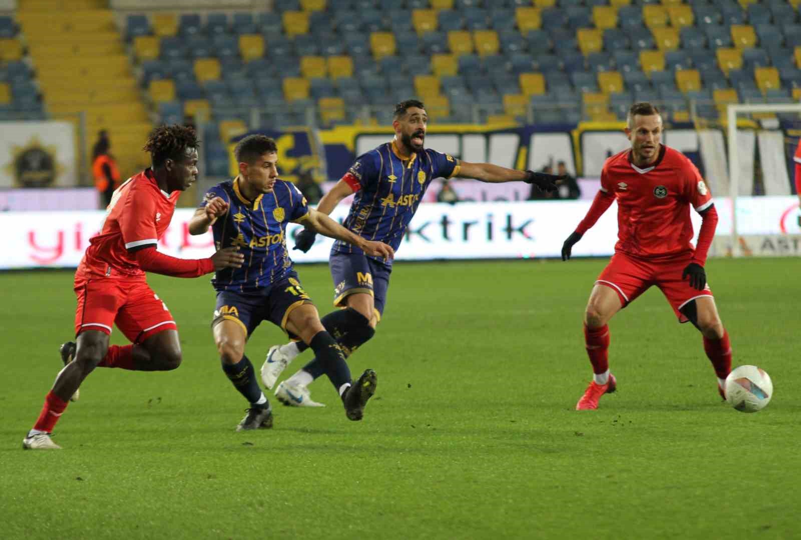 Trendyol 1. Lig: MKE Ankaragücü: 0 - Manisa FK: 1
