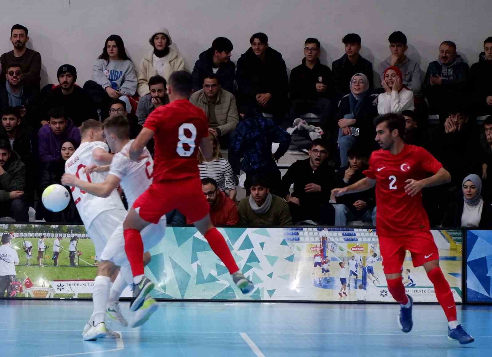 Futsal Milli Takımı grup elemelerine mağlubiyetle başladı
