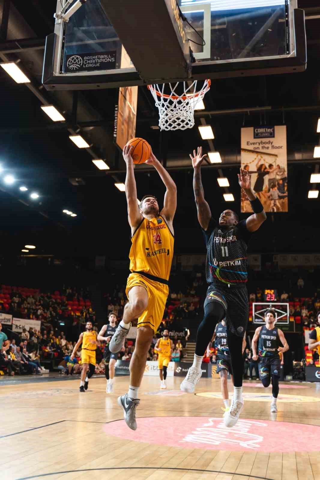 FIBA Şampiyonlar Ligi: Filou Oostende: 76 -  Aliağa Petkimspor: 85
