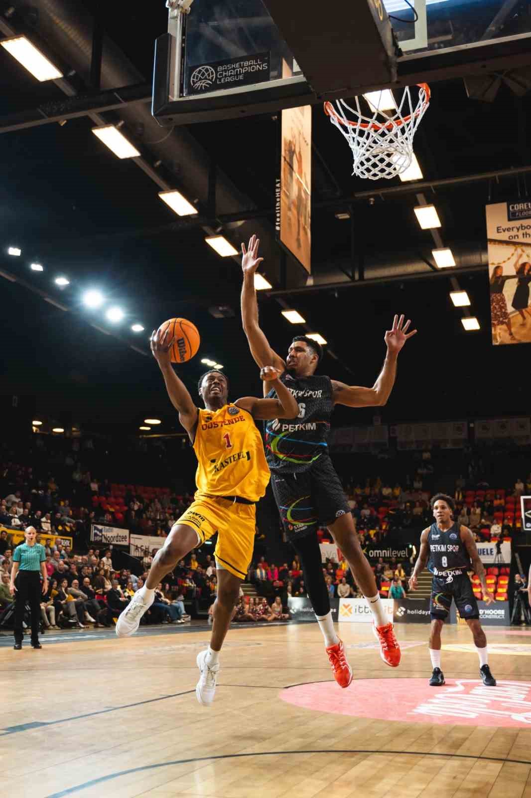 FIBA Şampiyonlar Ligi: Filou Oostende: 76 -  Aliağa Petkimspor: 85
