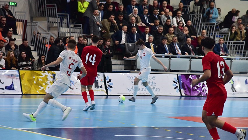 Futsal A Millî Takımı 2026 Avrupa Şampiyonası ilk maçı için ETÜ’de parkeye çıktı
