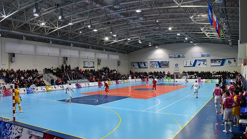 Futsal A Millî Takımı 2026 Avrupa Şampiyonası ilk maçı için ETÜ’de parkeye çıktı
