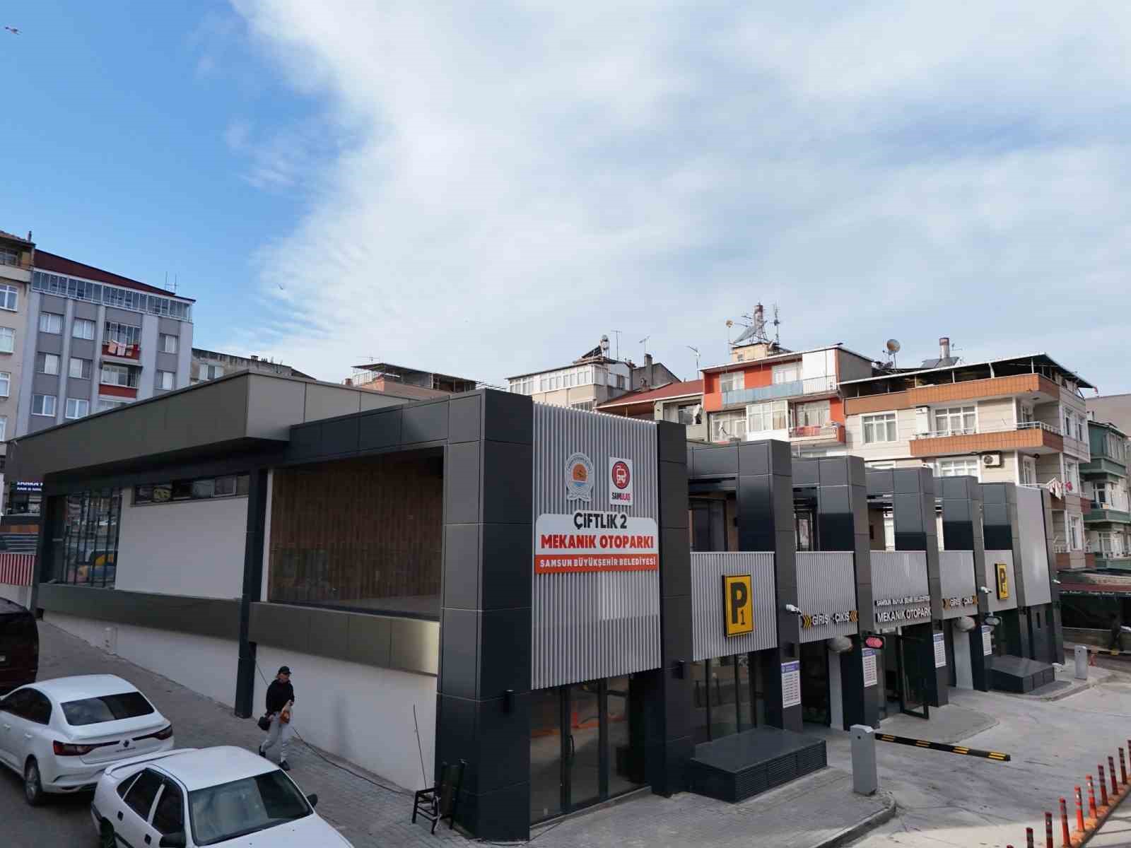 Samsun’a yeni 2 otopark
