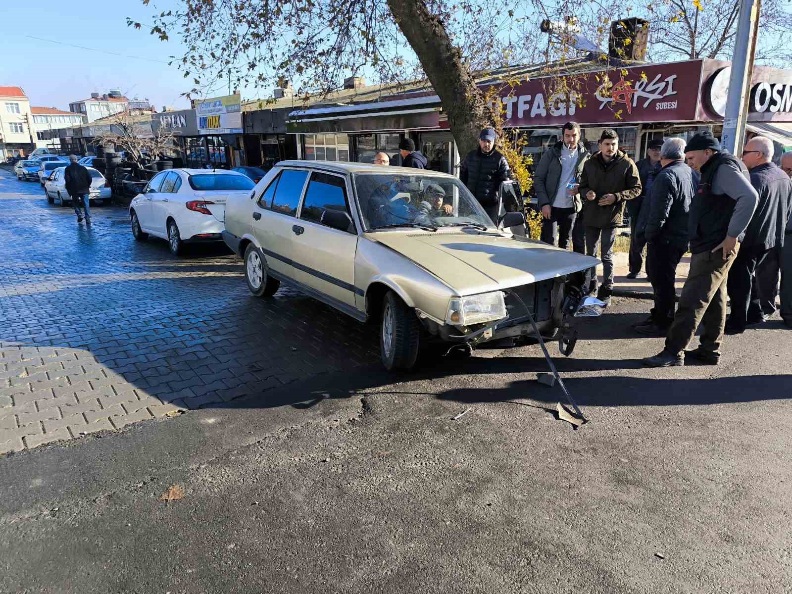 Malkara’da trafik kazası: 2 yaralı
