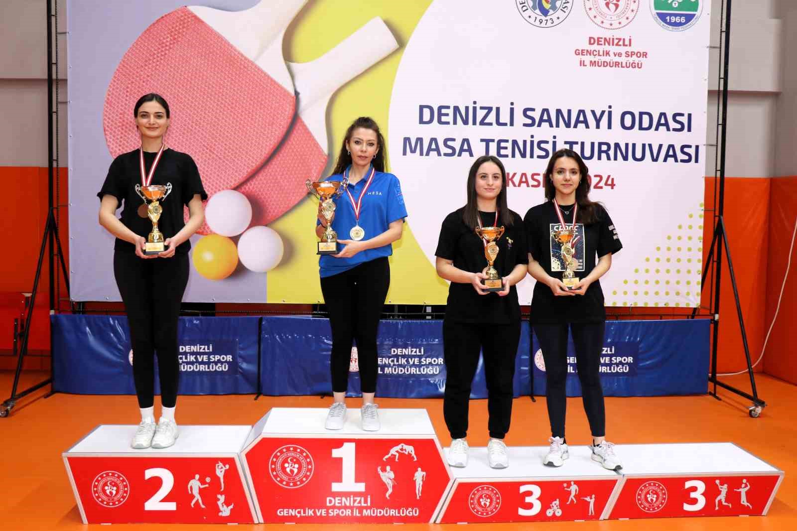 DSO 2024 Masa Tenisi Turnuvası sona erdi
