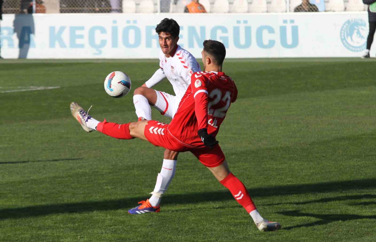 Ziraat Türkiye Kupası: Ankara Keçiörengücü: 1 - Sivasspor: 4
