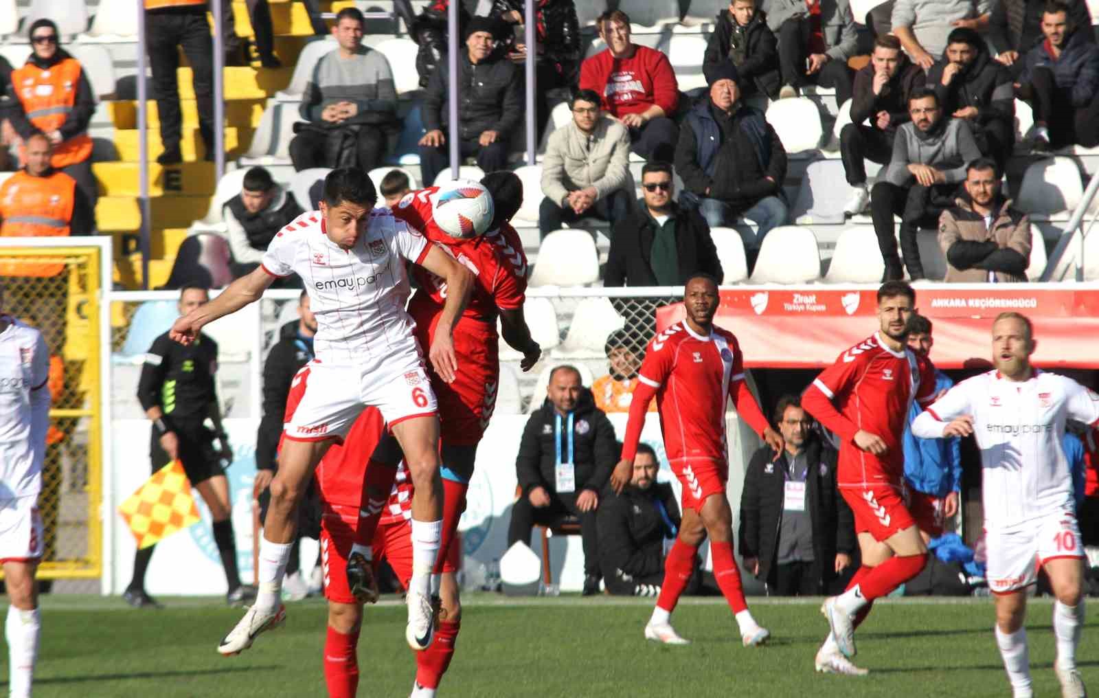 Ziraat Türkiye Kupası: Ankara Keçiörengücü: 1 - Sivasspor: 4
