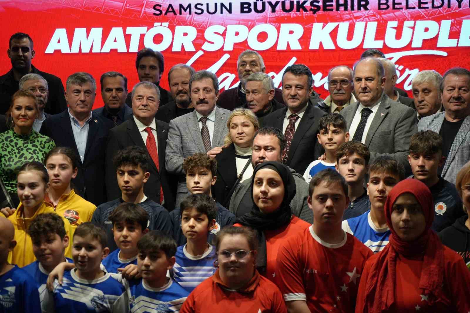 Samsun’da amatör spora 8 milyon TL’lik destek
