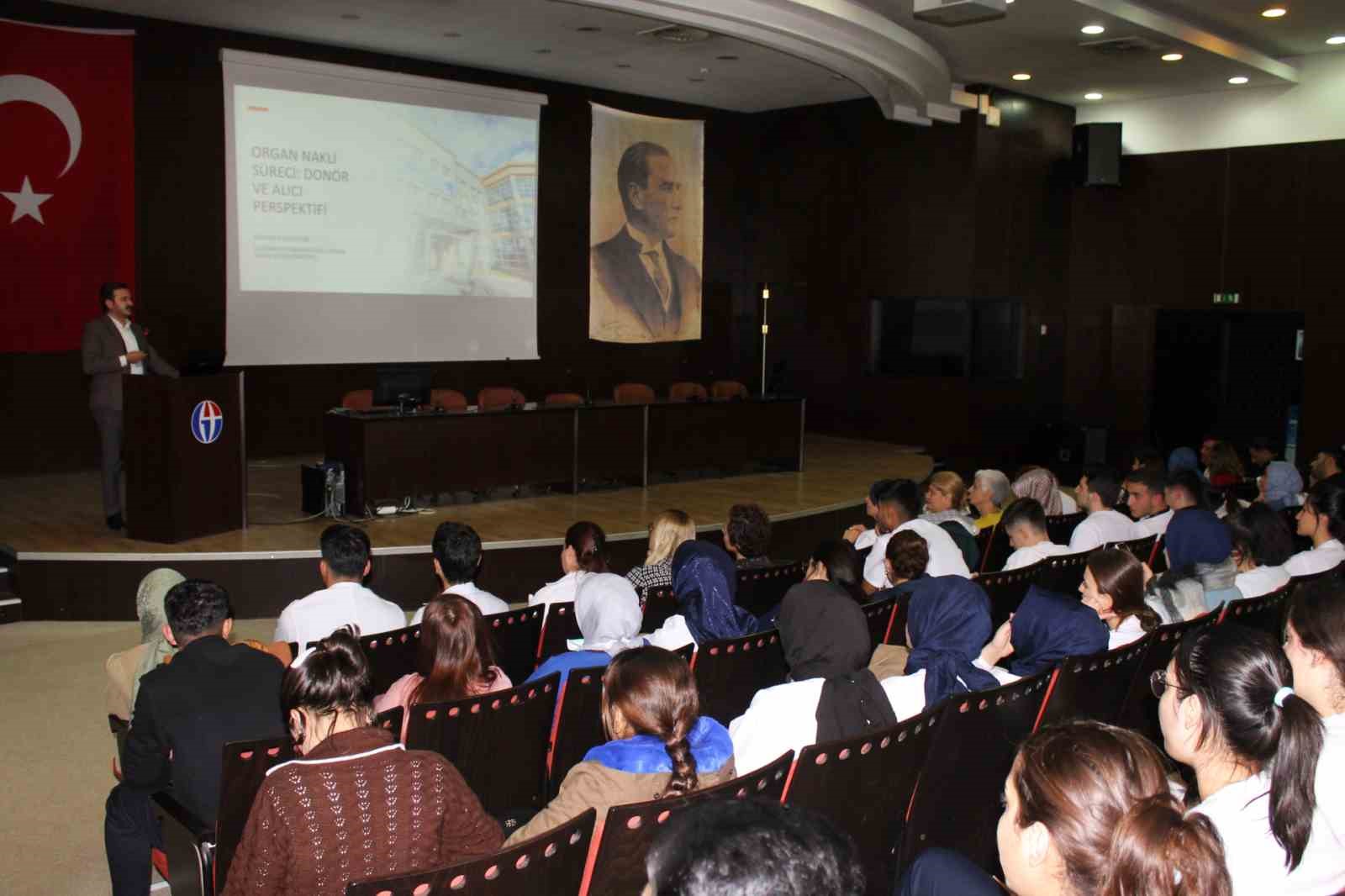 GAÜN Hastanesi’nde organ nakli semineri düzenlendi
