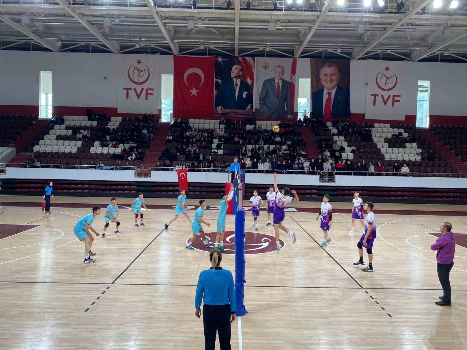 Elazığ’da voleybol müsabakaları sona erdi
