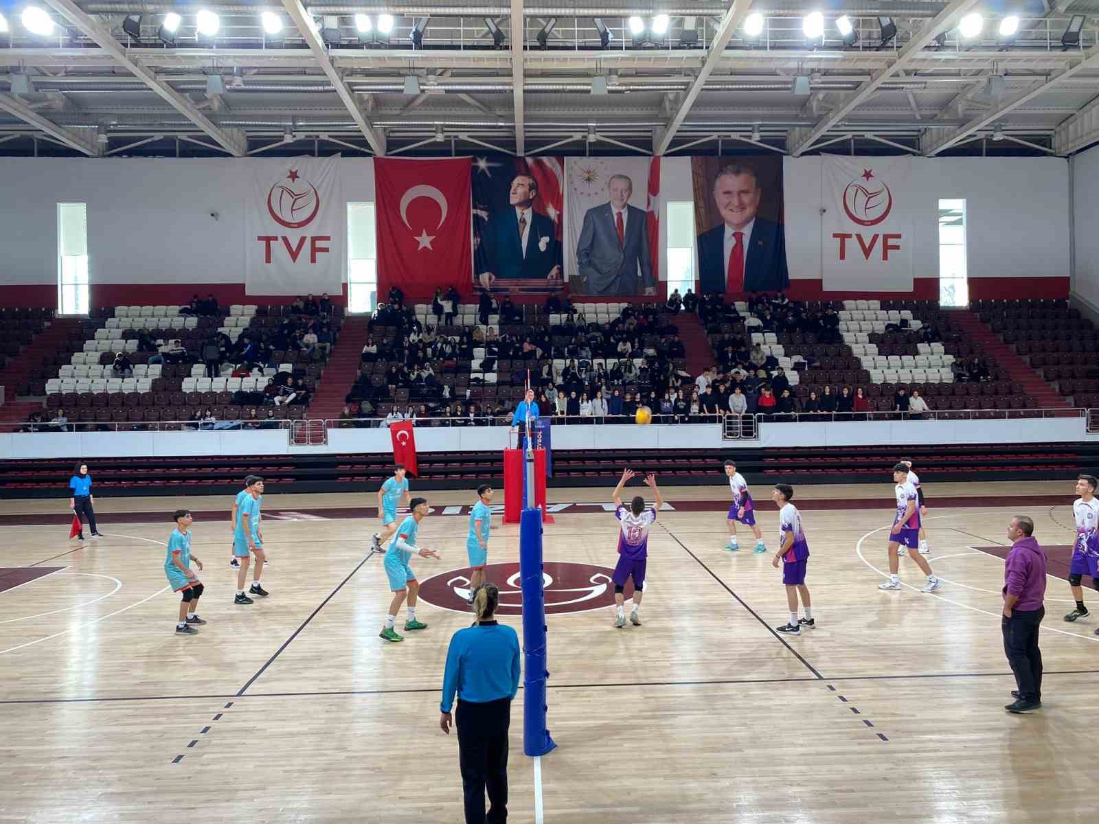 Elazığ’da voleybol müsabakaları sona erdi
