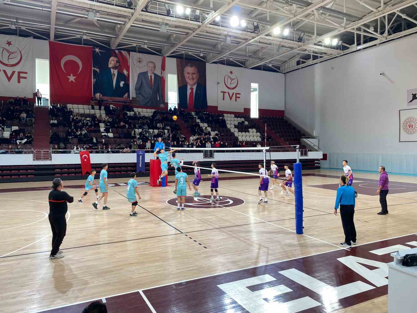 Elazığ’da voleybol müsabakaları sona erdi
