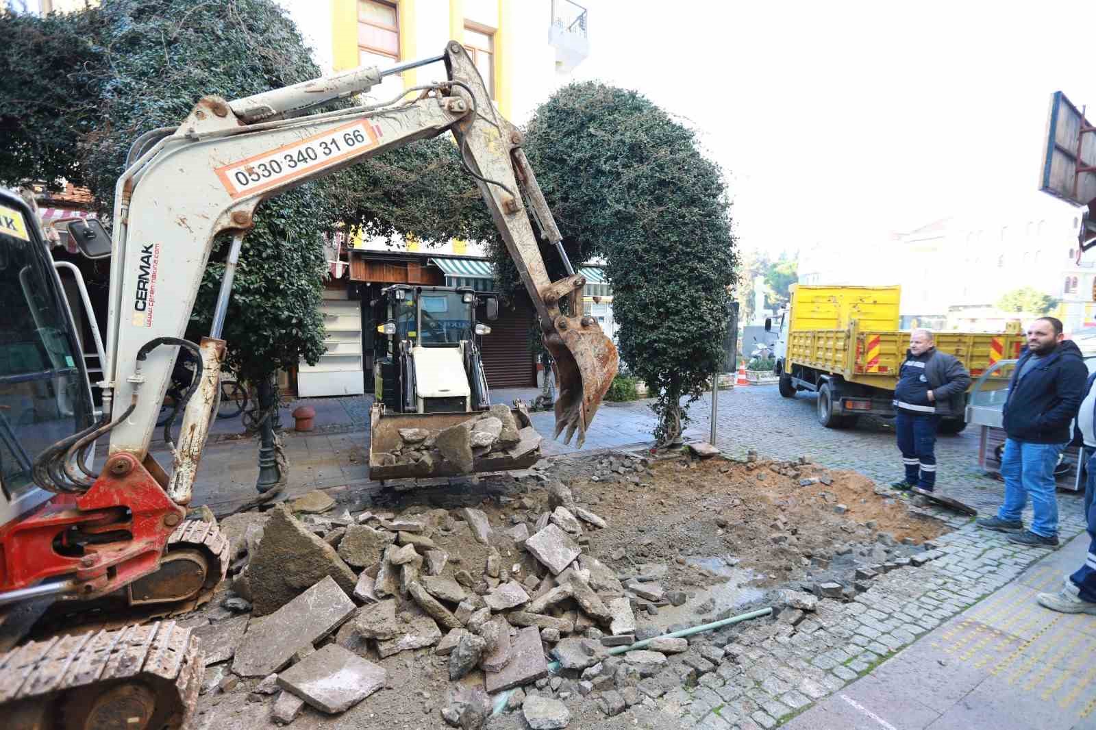 Selçuk’ta doğal gaz ve altyapı çalışmaları başladı
