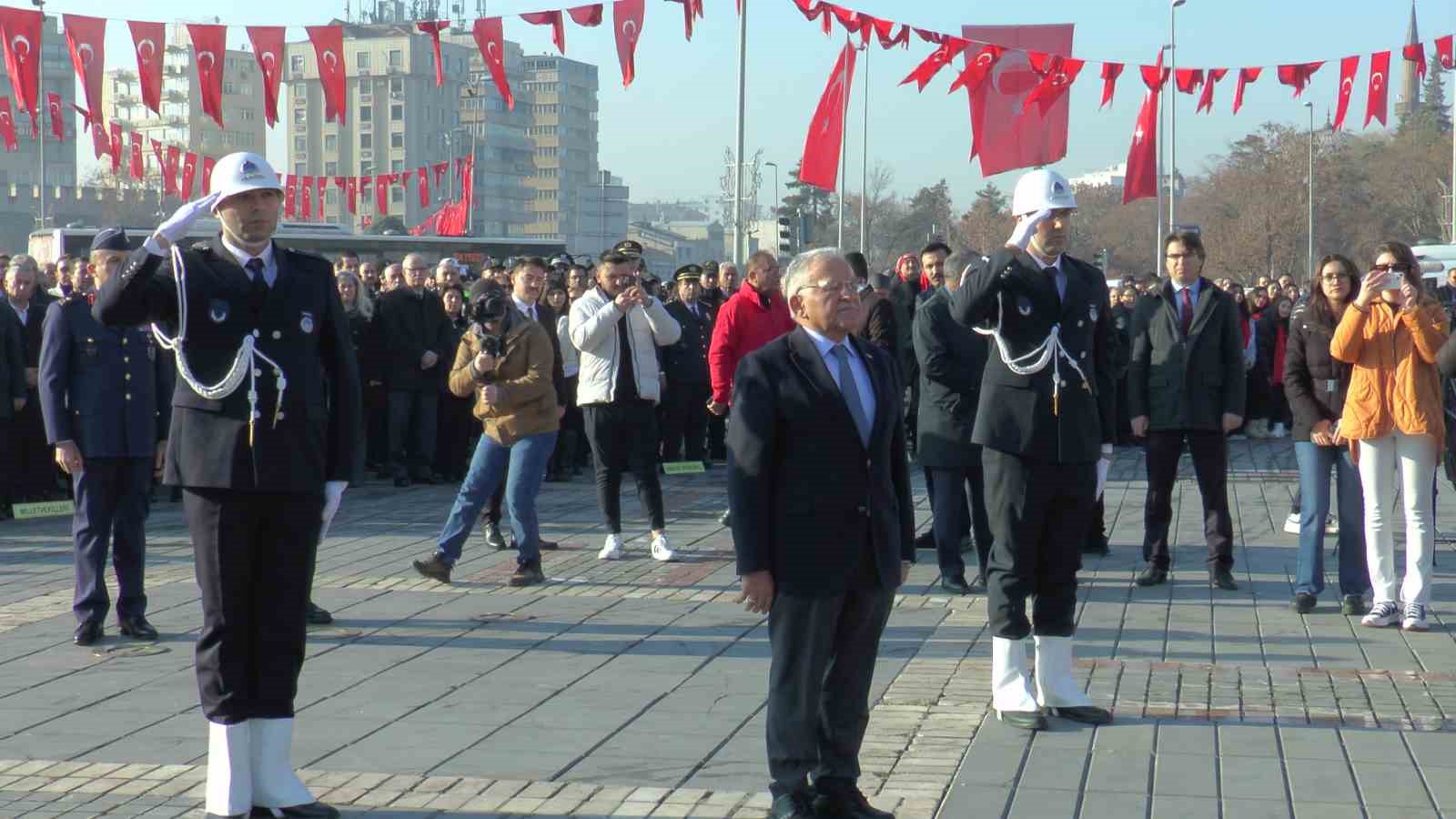 Atatürk’ün Kayseri’ye gelişinin 105. yılı kutlandı
