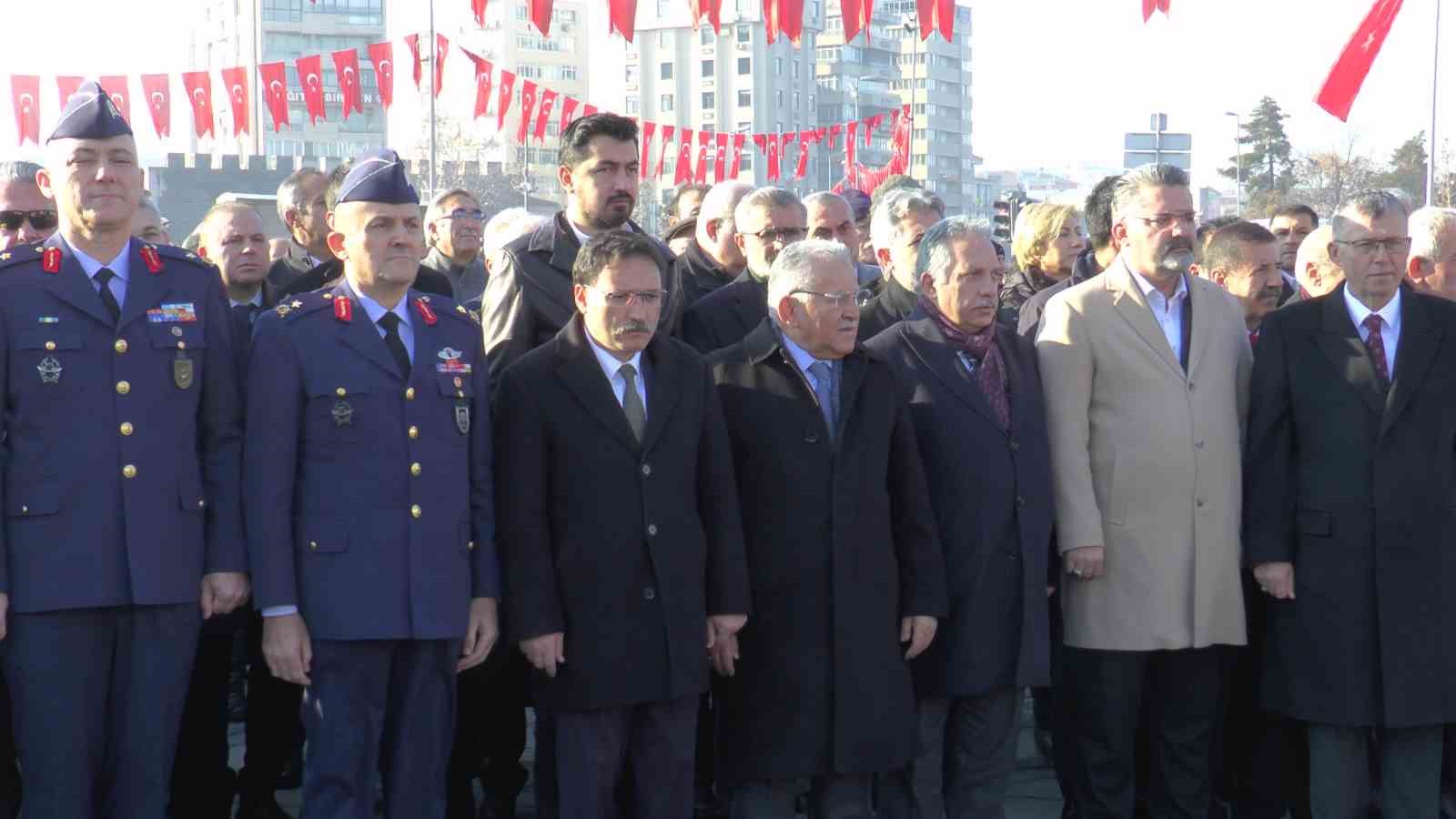 Atatürk’ün Kayseri’ye gelişinin 105. yılı kutlandı
