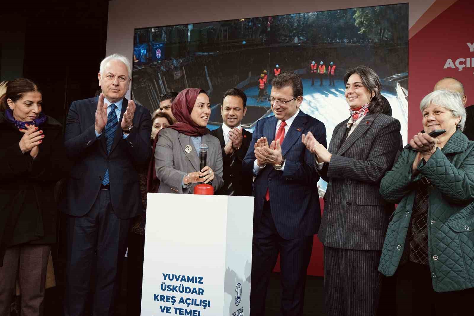 Üsküdar Belediyesi’nin ilk kreşi “Yuvamız Üsküdar” açıldı
