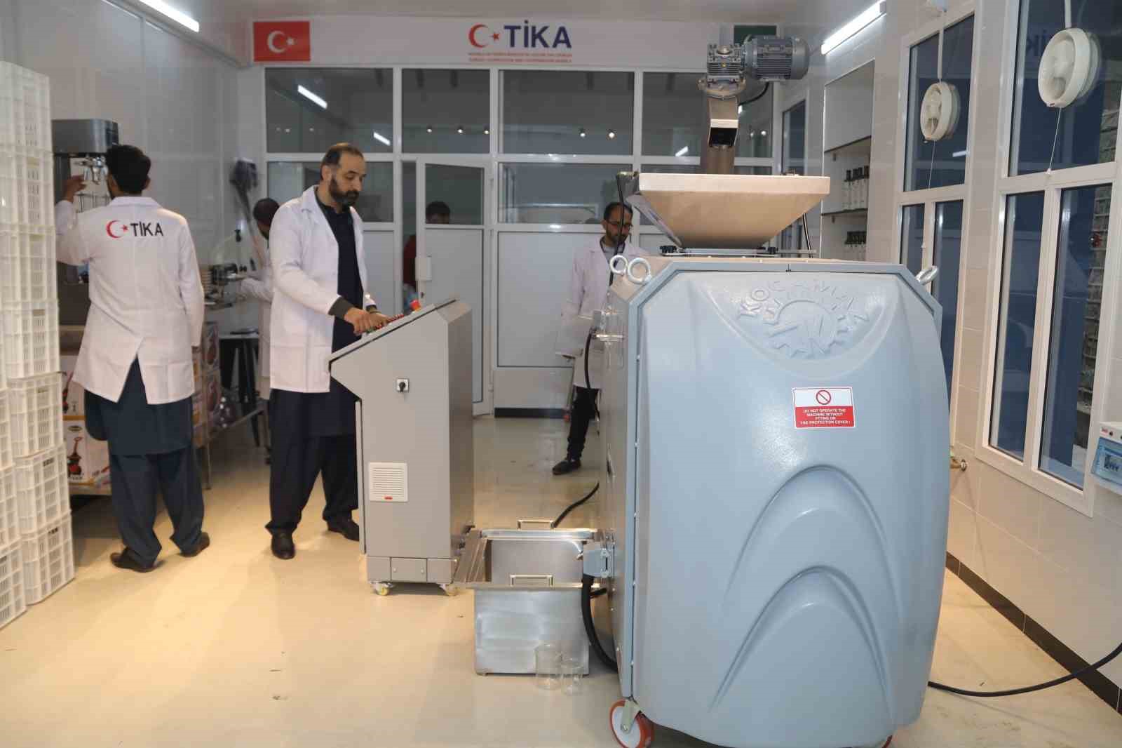 TİKA Pakistan’da zeytinyağı üretim tesisi kurdu
