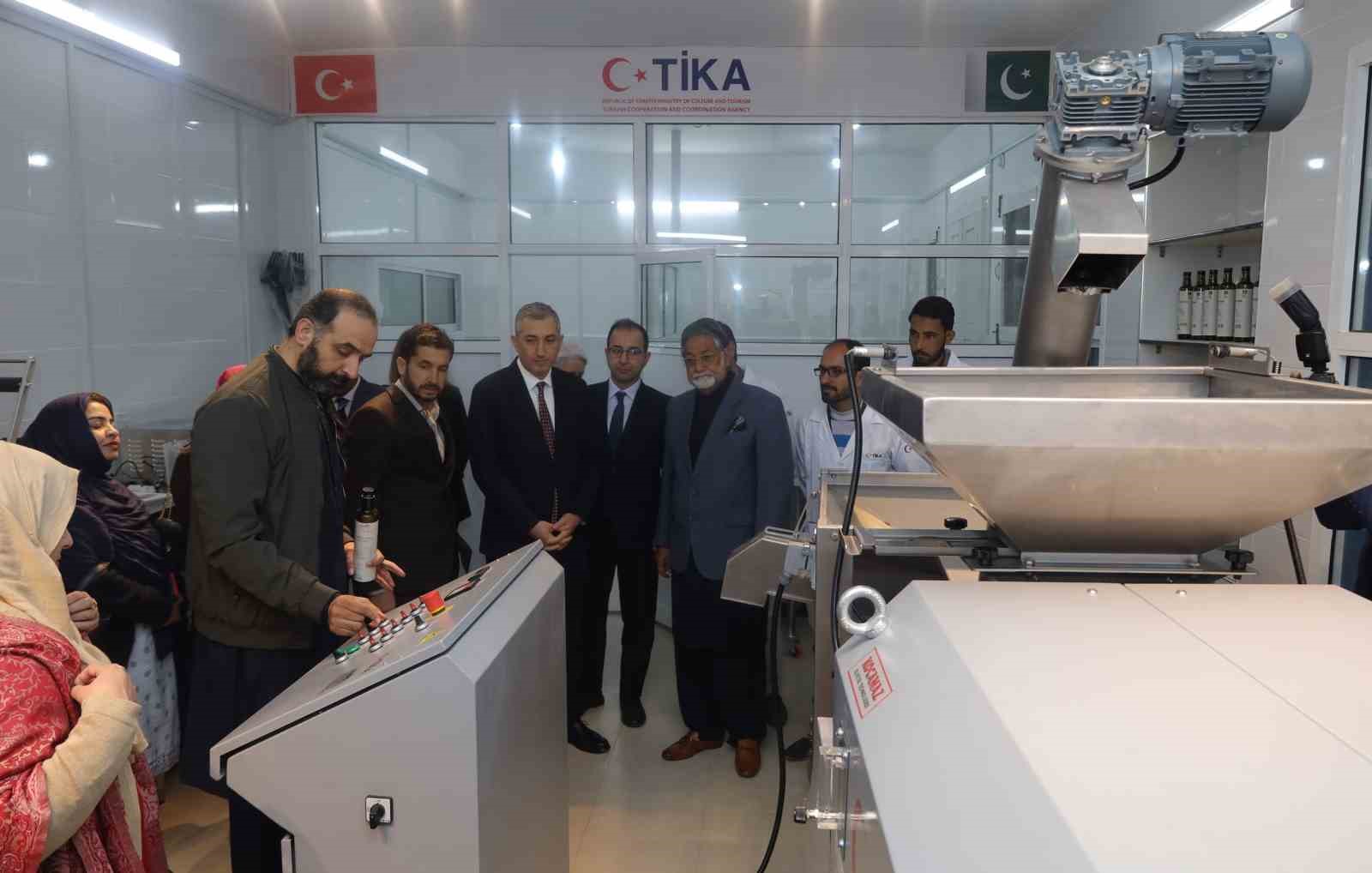 TİKA Pakistan’da zeytinyağı üretim tesisi kurdu
