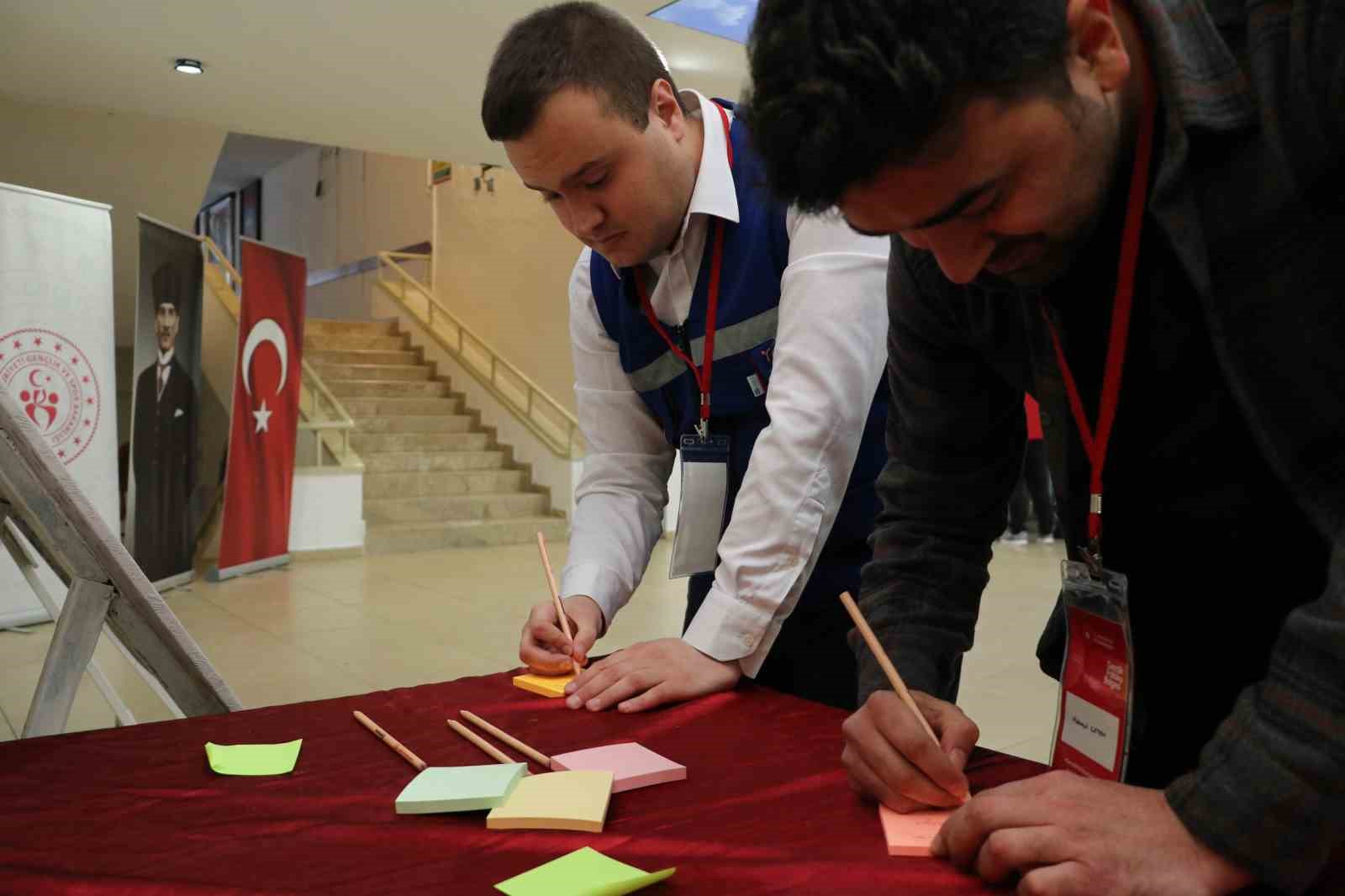 Amasya’nın gençleri “gençlik politikaları” için buluştu
